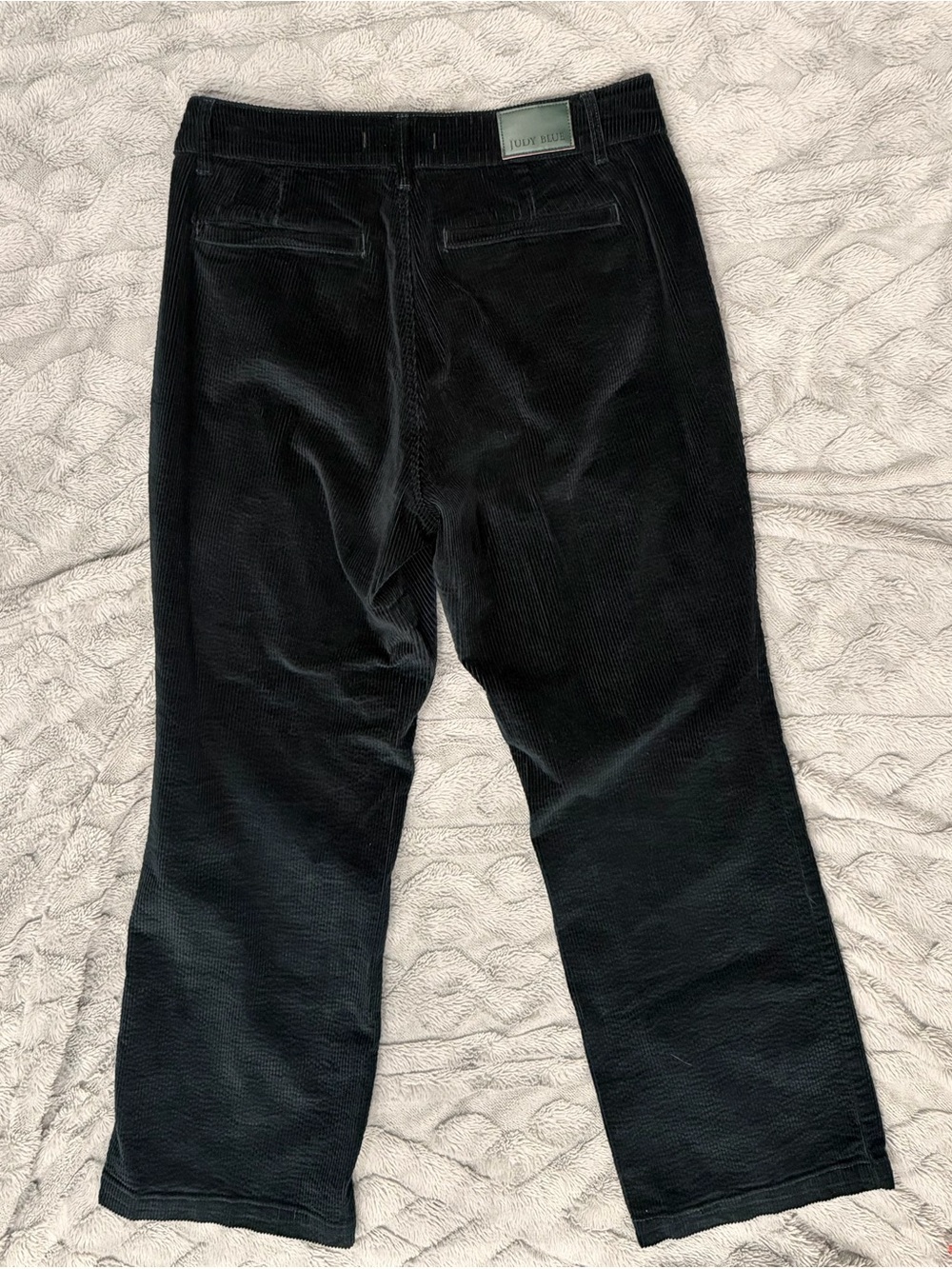 Judy Blue Emerald Dark Green Corduroy Straight Leg Jeans | 16W | Good Condition - Picture 3 of 4